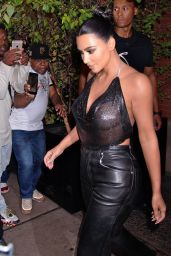 Kim Kardashian Night Out Style - Estiatorio Milos in New York 09/11/2019