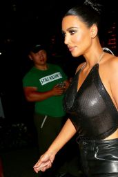 Kim Kardashian Night Out Style - Estiatorio Milos in New York 09/11/2019