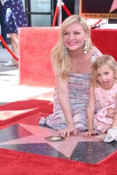 Kirsten Dunst - Honor With Star on The Hollywood Walk of Fame in Hollywood