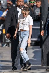 Kristen Stewart - Outside Jimmy Kimmel Live! in Los Angeles 09/23/2019
