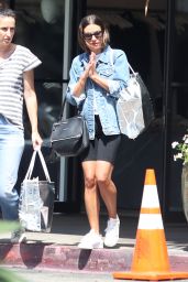Lea Michele in Leggings - Out in Bel-Air 09/10/2019