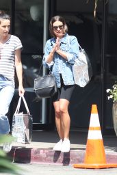 Lea Michele in Leggings - Out in Bel-Air 09/10/2019