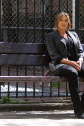Mariska Hargitay - "Law and Order: Special Victims Unit" Set in NYC 09/04/2019