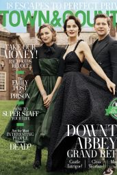 Michelle Dockery, Allen Leech, and Laura Carmichael - Town & Country Magazine October 2019 Issue