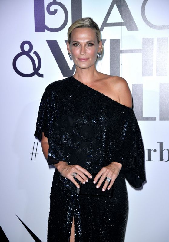Molly Sims – Black and White Vanity Fair Party at 76th Venice Film Festival