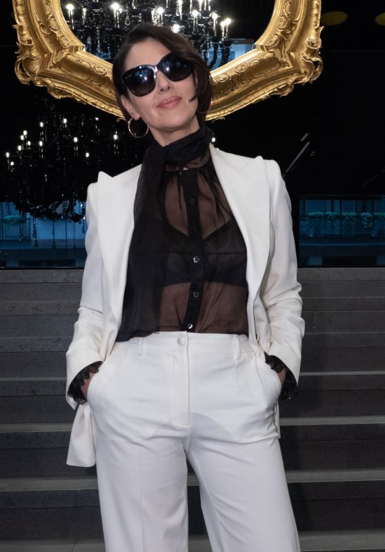 Monica Bellucci - MFW-Dolce & Gabbana Show at Milan Fashion Week 09/22/2019