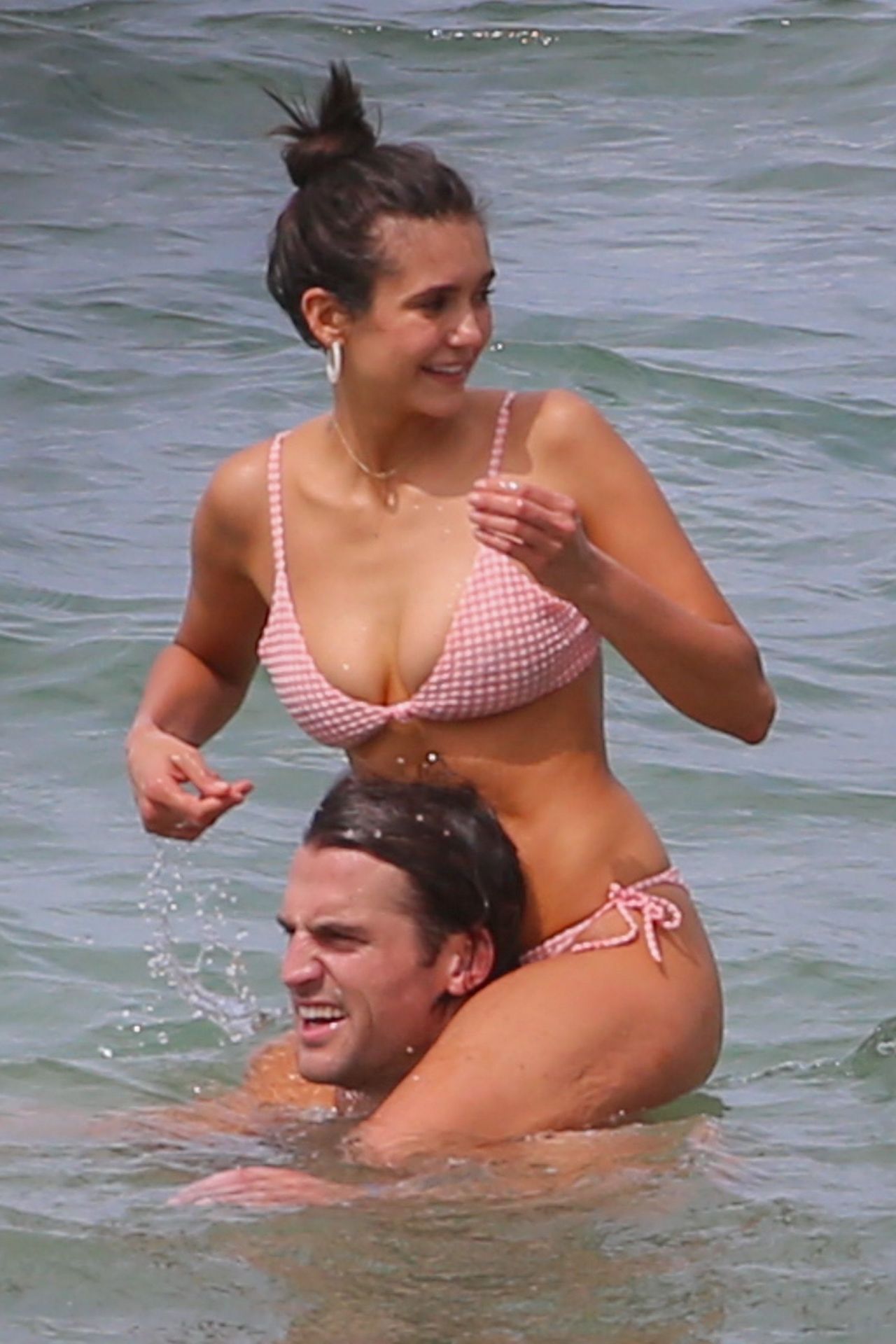 Nina Dobrev In A Bikini At A Beach In Maui Celebmafia