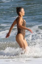 Paula Patton in a Swimsuit - Malibu Beach 09/24/2019