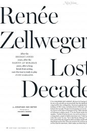 Renée Zellweger – New York Magazine 2-15 September 2019 Issue