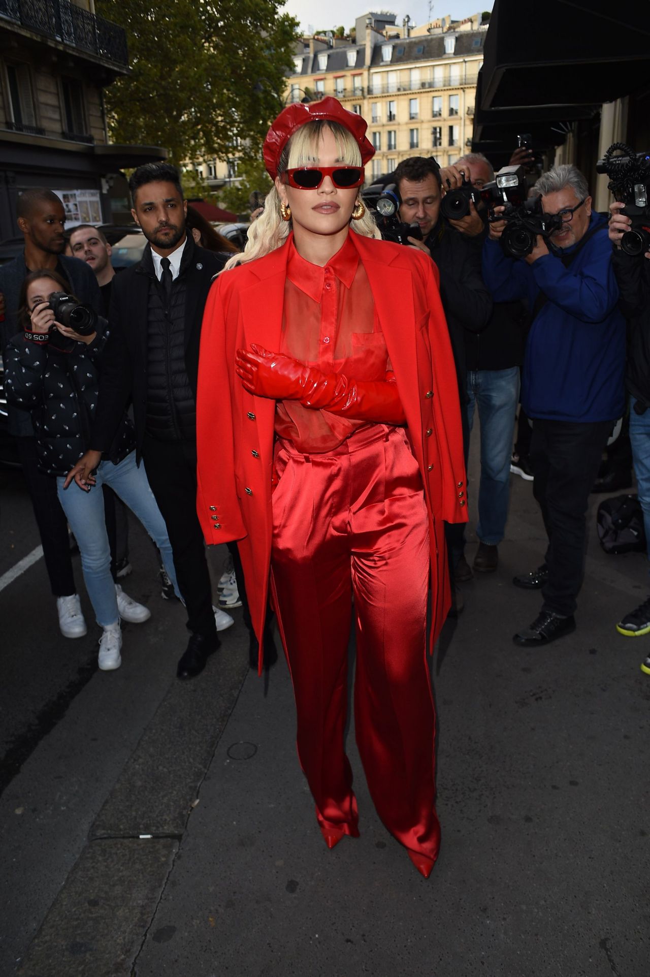 Rita Ora - Arriving at Her Event for ESCADA in Paris 09/29/2019 ...