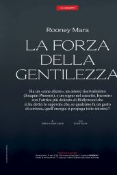 Rooney Mara - Vanity Fair Italy 09/25/2019 Issue