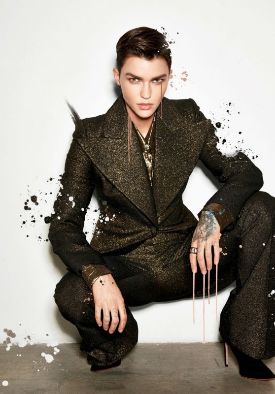 Ruby Rose - Emmy Magazine October 2019 Issue