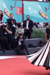Sara Sampaio on Red Carpet – “Joker” Screening at the 76th Venice Film Festival
