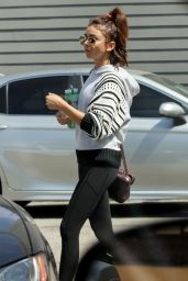 Sarah Hyland - Leaves Her Pilates Class in LA 09/16/2019