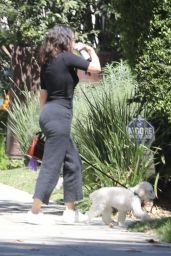 Selena Gomez in Casual Outfit - Visiting a Friend in LA 09/05/2019