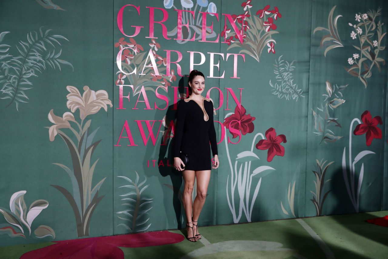 Shailene Woodley - Green Carpet Fashion Awards 2019 • CelebMafia