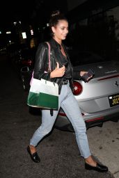 Taylor Hill - Dinner at Madeo Italian Restaurant in Beverly Hills 09/26/2019