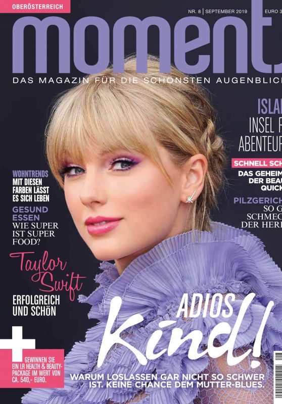 Taylor Swift - moments Magazine August 2019 Issue