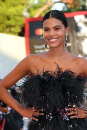 Tina Kunakey – “An Officer and a Spy” Premiere at the 76th Venice Film Festival