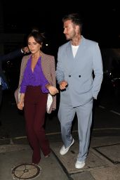 Victoria Beckham With David Beckham at a Private Dinner in London 09/15/2019