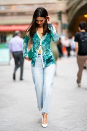 Victoria Justice Street Style - Out in NYC 09/25/2019