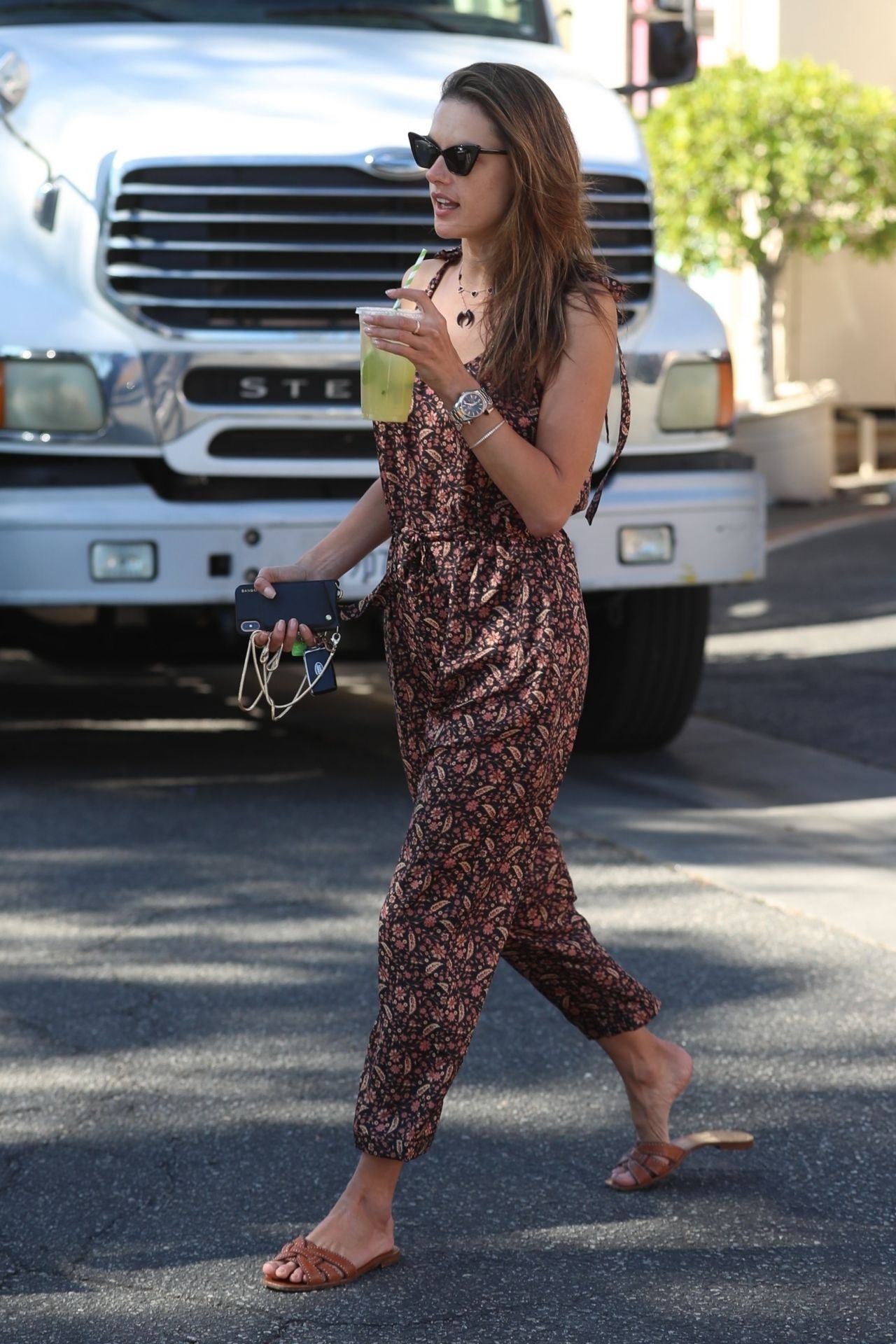 Alessandra Ambrosio - Out for Lunch in West Hollywood 10/25/2019