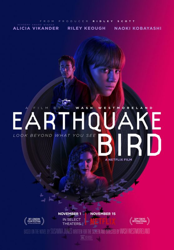 Alicia Vikander - "Earthquake Bird" Poster and Photo