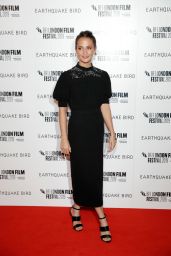 Alicia Vikander - "Earthquake Bird" World Premiere at BFI London Film Festival