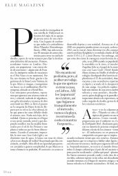 Alicia Vikander - ELLE Spain November 2019 Issue
