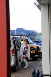 Ariana Grande - Taking a Private Jet From Hamburg to Berlin 10/10/2019