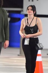 Ariel Winter in Tiny Crop Top and a Pair of Black Skinny Jeans 10/24/2019