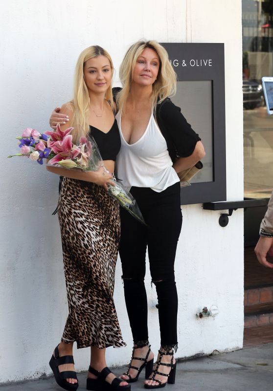 Ava Sambora and Heather Locklear - Fig and Olive in West Hollywood 10/04/2019