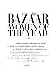 Cate Blanchett – Harper’s Bazaar UK December 2019 Issue