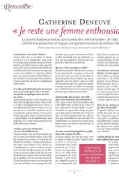 Catherine Deneuve - Version Femina September 2019 Issue