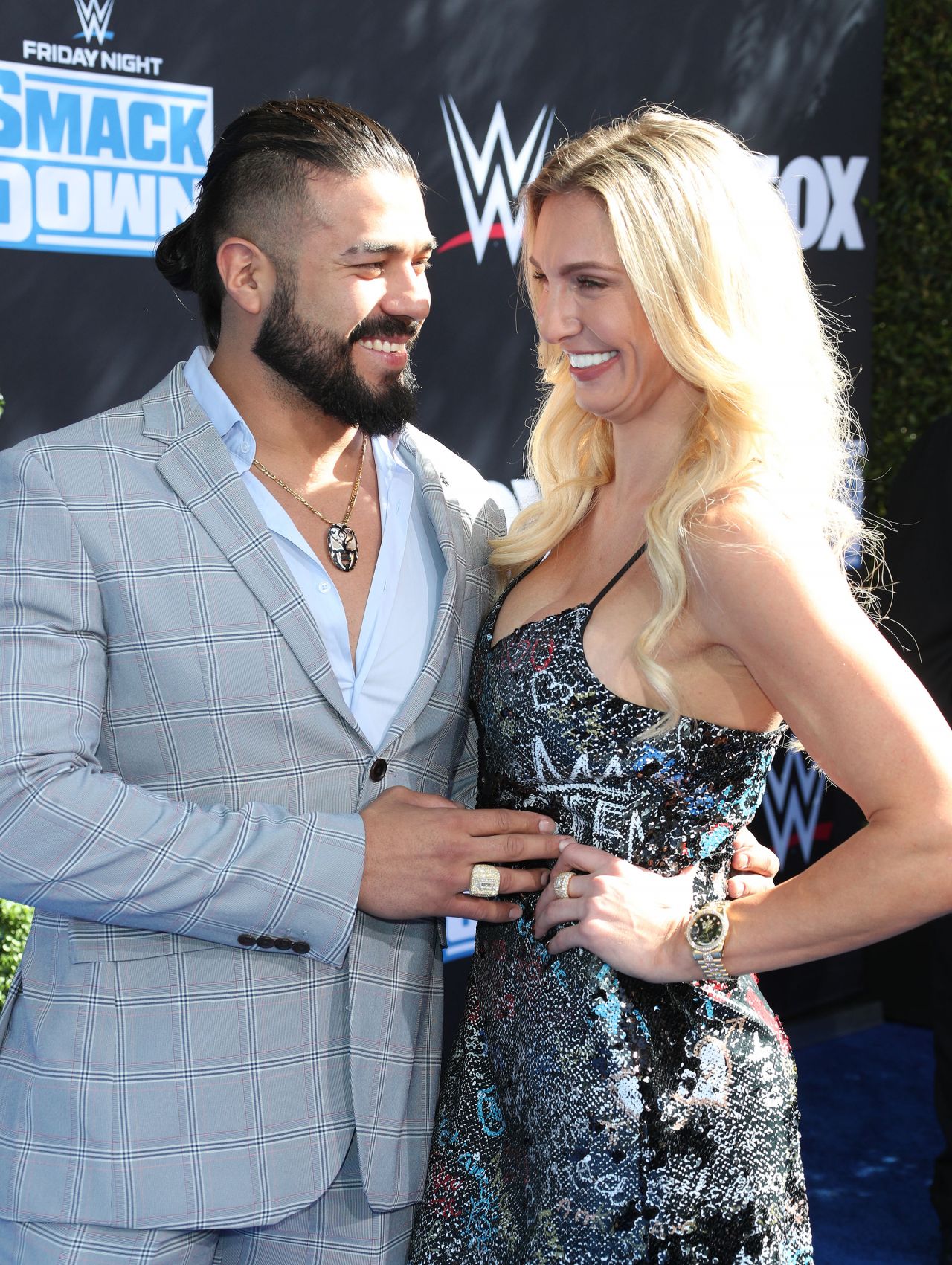 Charlotte Flair – WWE 20th Anniversary Celebration in LA • CelebMafia