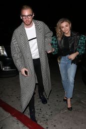 Chloë Grace Moretz - Arriving for the Louis Vuitton Dinner in West Hollywood 10/12/2019