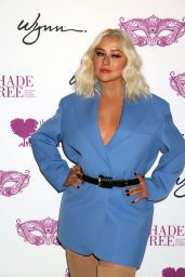 Christina Aguilera - Honored With Deacon Bonnie Polley Community Hero Award in Las Vegas