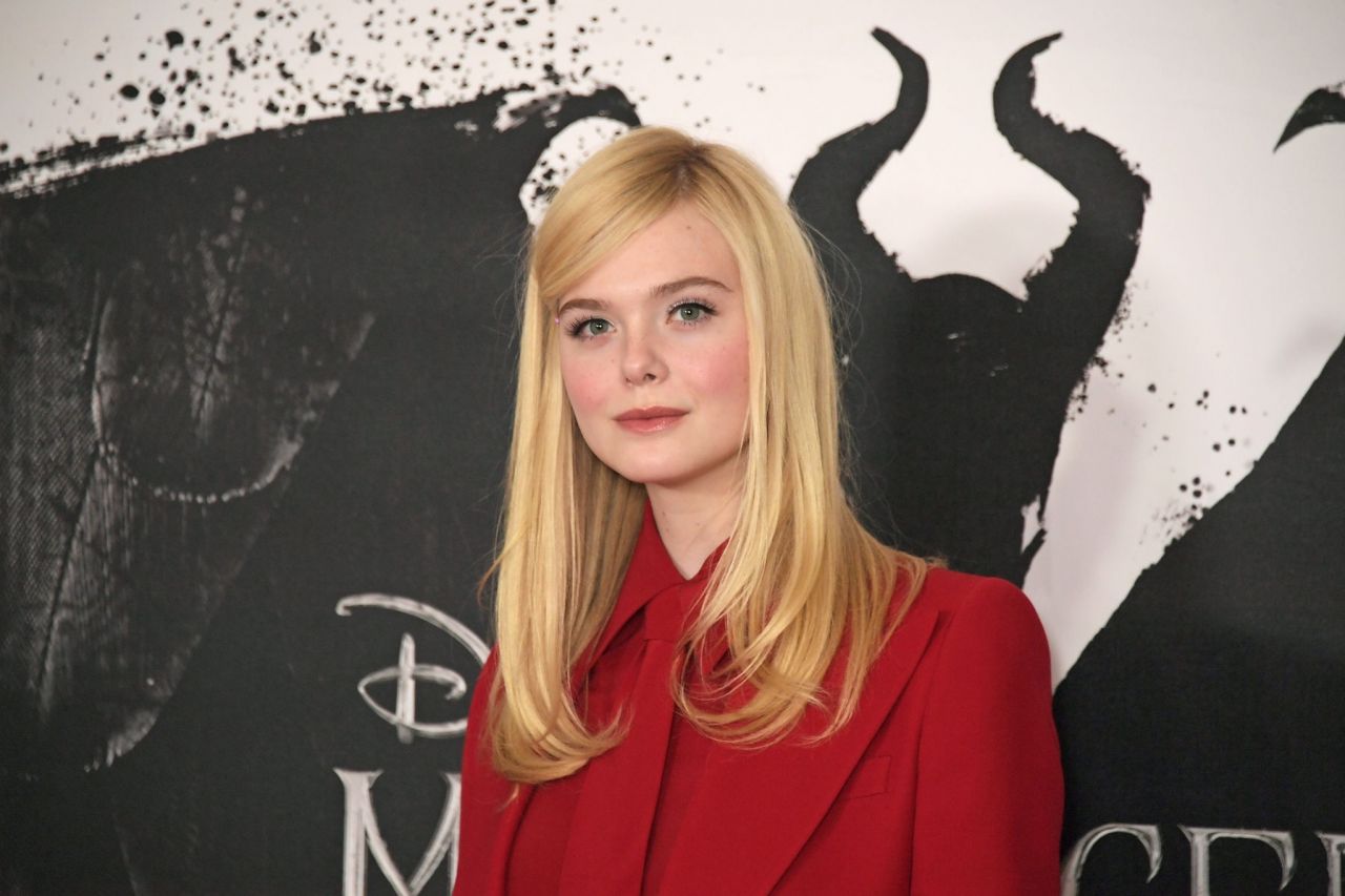 Elle Fanning Maleficent Mistress Of Evil Photocall In London