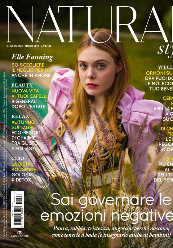 Elle Fanning - Natural Style Italy October 2019 Issue