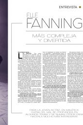 Elle Fanning – Semanario Estilo Magazine October 2019 Issue