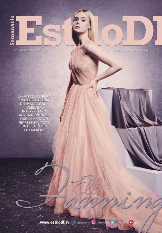 Elle Fanning - Semanario Estilo October 2019 Cover