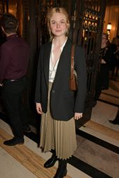 Elle Fanning - The Academy Of Motion Pictures Arts And Sciences 2019 New Members Party in London