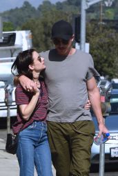 Emma Roberts and Boyfriend Garrett Hedlund - Out in Los Angeles 10/11/2019