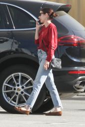 Emma Roberts - Arriving at a Studio in LA 10/18/2019
