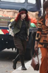Emma Stone - "Cruella" Set in London 10/15/2019