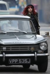 Emma Stone - "Cruella" Set in London 10/15/2019