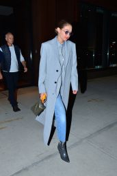 Gigi Hadid Chic Style - Out for Dinner in NYC 10/17/2019