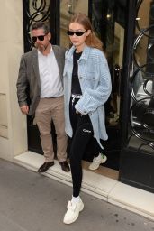 Gigi Hadid - Leaves Chanel Store in Paris 09/30/2019