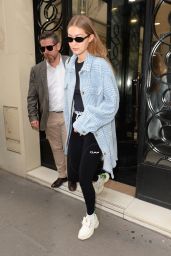 Gigi Hadid - Leaves Chanel Store in Paris 09/30/2019