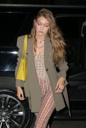 Gigi Hadid Night Out Style - L’Avenue at Saks in NY 10/10/2019